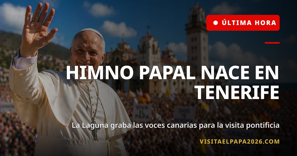 El himno de la visita del Papa León XIV comienza a tomar forma en la ...