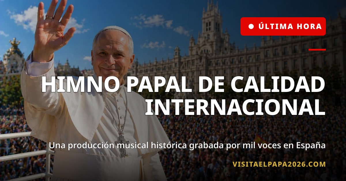El himno oficial de la visita del Papa León XIV promete un nivel ...