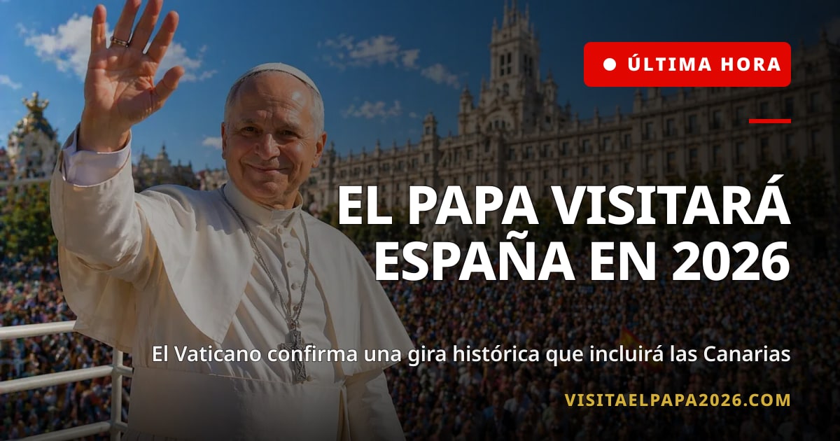 El Papa León XIV confirma su visita a España en junio de 2026